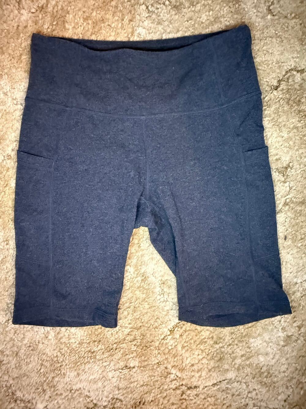 BALEAF Women’s Bike Shorts Side Pockets Charcoal Gray Size Small